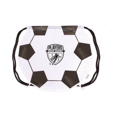 Soccer Drawstring Bag