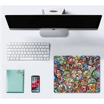 Full Color Mouse Pads - Counter Mat - Desk Matting - 9"x8"x.6"-Value