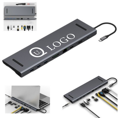 Type-C 10-In-1 Docking Station
