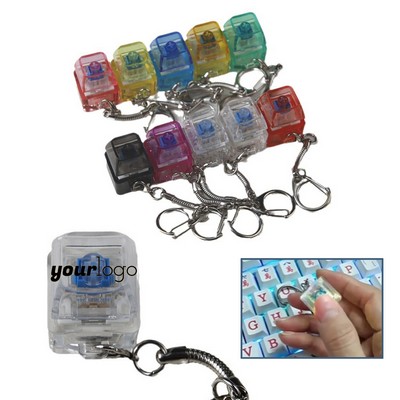 Antistress Relaxing Keyboard Switch Keychain