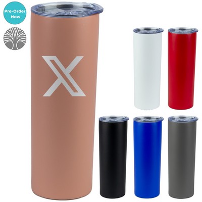 Recycled 20 oz. Double-Wall Stainless Steel Tumbler