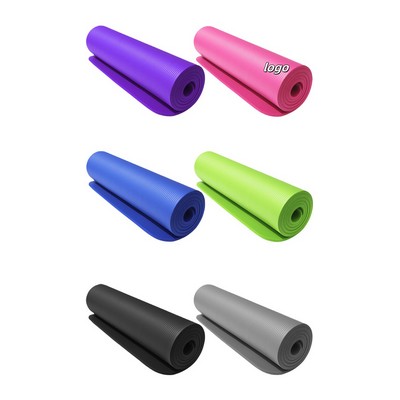72 X 24 X 0.4Inch Yoga Mat W/ Carry Strap