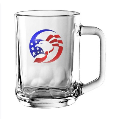 280ml Elegant Glass Mug with Clear Glass Handle