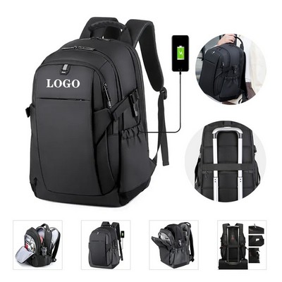 Waterproof Work Backpack for Tech