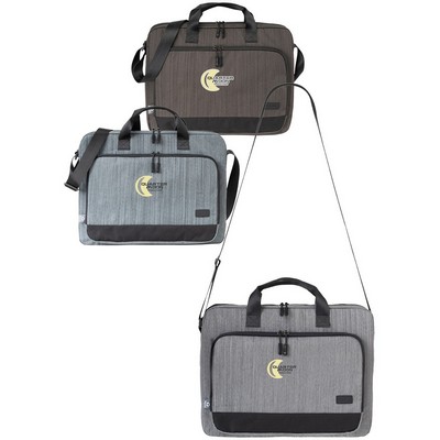RejuVe® METRO Recycled Heather Laptop Brief Bags