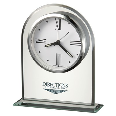 Regent Glass Arch Alarm Clock