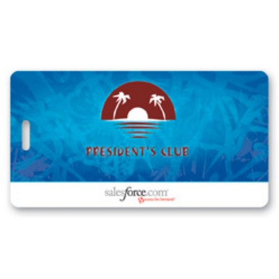 Full Color Write On Tag (Rectangle 2.25"x4.25")