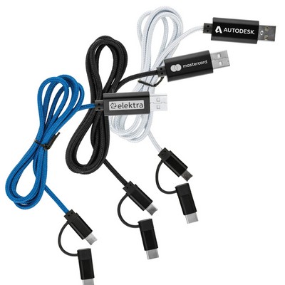 Clearance! 3-in-1 Braided Charging Cable