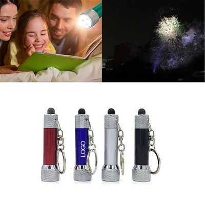 5 LED Mini Torch Light With Keychain
