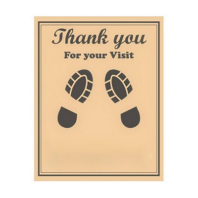 Disposable Kraft Paper Car Foot Pads