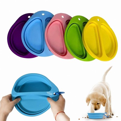 Foldable Dog and Cat Travel Bowl