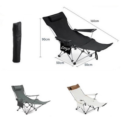 Outdoor Camping Fishing Office Rest Lounge Chair With Bag