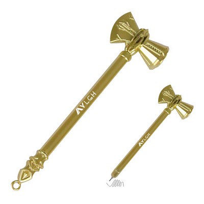 Plastic Axe Shaped Pen