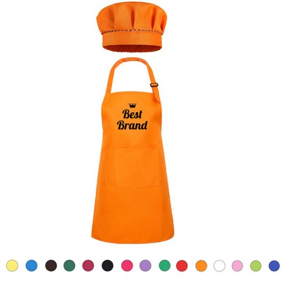 Children'S Apron And Hat Set Of 2