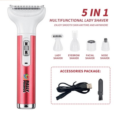 5 IN 1 Multi-functional Electric Razor Hair Shaver Set