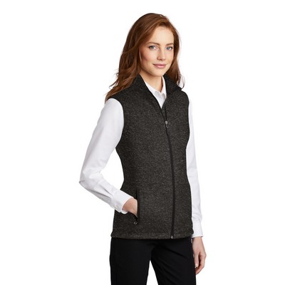 Port Authority Women's Sweater Fleece Vest