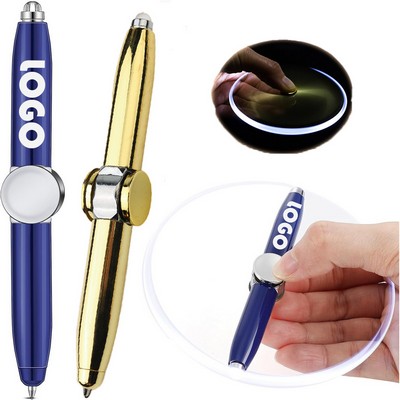 Multi-function Fidget Spinner LED Light Pen