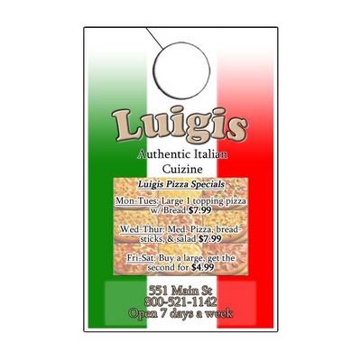 Full Color Door Hanger (4"x7")