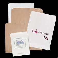 White Kraft Paper Merchandise Bag (12"x2.75" x18")