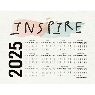 2025 Mouse Pad Calendar (add a calendar to any mouse pad)