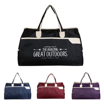 Travel Duffel Tote Bag
