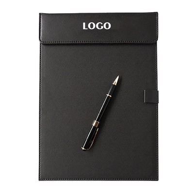 A4 PU Magnetic Folder Writng Clipboard
