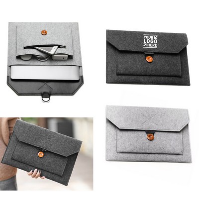 15.5" Felt Laptop Sleeve