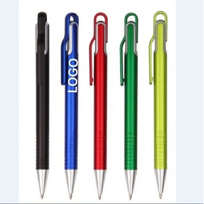 Clip Gel Ink Ballpoint Pen