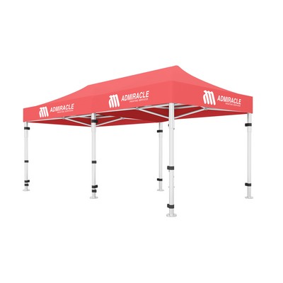 10x20 Advertising Tent Full Color 50mm Hex Tube+ Shipping included.