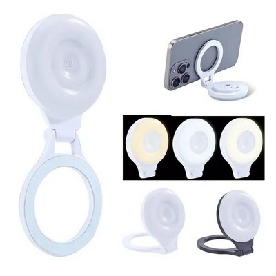Magnetic Selfie Ring Light with Adjustable Brightness for Perfect Photos
