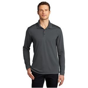 Port Authority® Dry Zone® UV Micro-Mesh Long Sleeve Polo Shirt