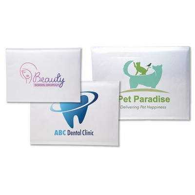 Quick Print 100+ Full Color White Paper Bubble Mailers (9.5"x14.5" Interior Size)