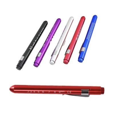 Led Medical Pen light w Pupil Gauge
