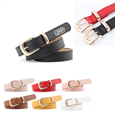 Ladies Fashion Skinny Belt