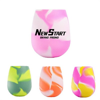 12OZ Unbreakable Silicone Wine Glasses