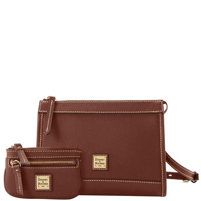 Dooney & Bourke Saffiano Zip Crossbody with Small Coin Case Bag