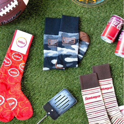 Regular Super Bowl Socks - Celebrate Game Day in Style - American Made