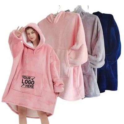 Oversized Blanket Hoodie for Women