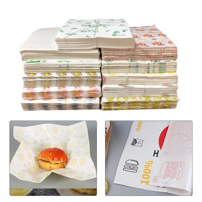 Hamburger Wrapping Paper