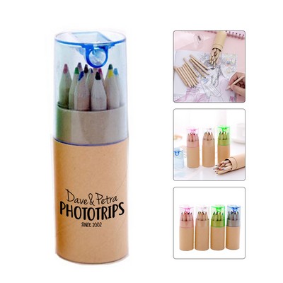 Colored Pencil Set with Sharpener