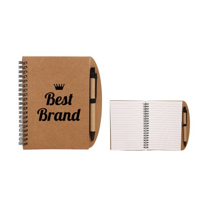 Eco-Friendly Spiral Notebook