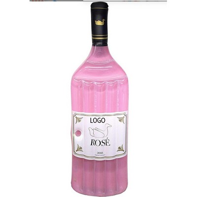 Inflatable Wine-Shaped Pool Raft Floats