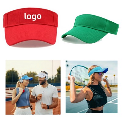 Women's UV Protection Sun Visor Hat for Beach, Sports, Golf, Tennis