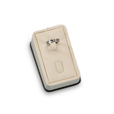 Leatherette 2 Clip Ring Stand