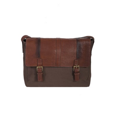 Kalahari Leather Messenger Bag