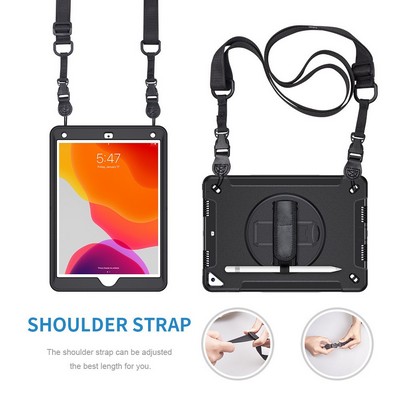 iPad® 10.2" 2019/2021 Rugged Shoulder Strap Case