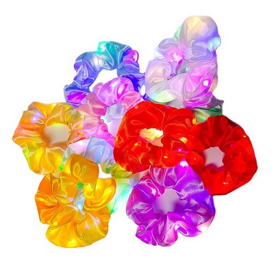 Led Luminous Hair Scrunchies