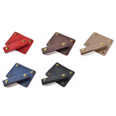 Luggage Handle Protector Leather Wraps