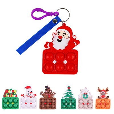 Christmas Push Pop Fidget Toy