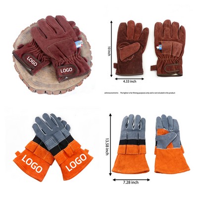 Kitchen Gloves High Heat Resistant 500°F for Baking Cooking